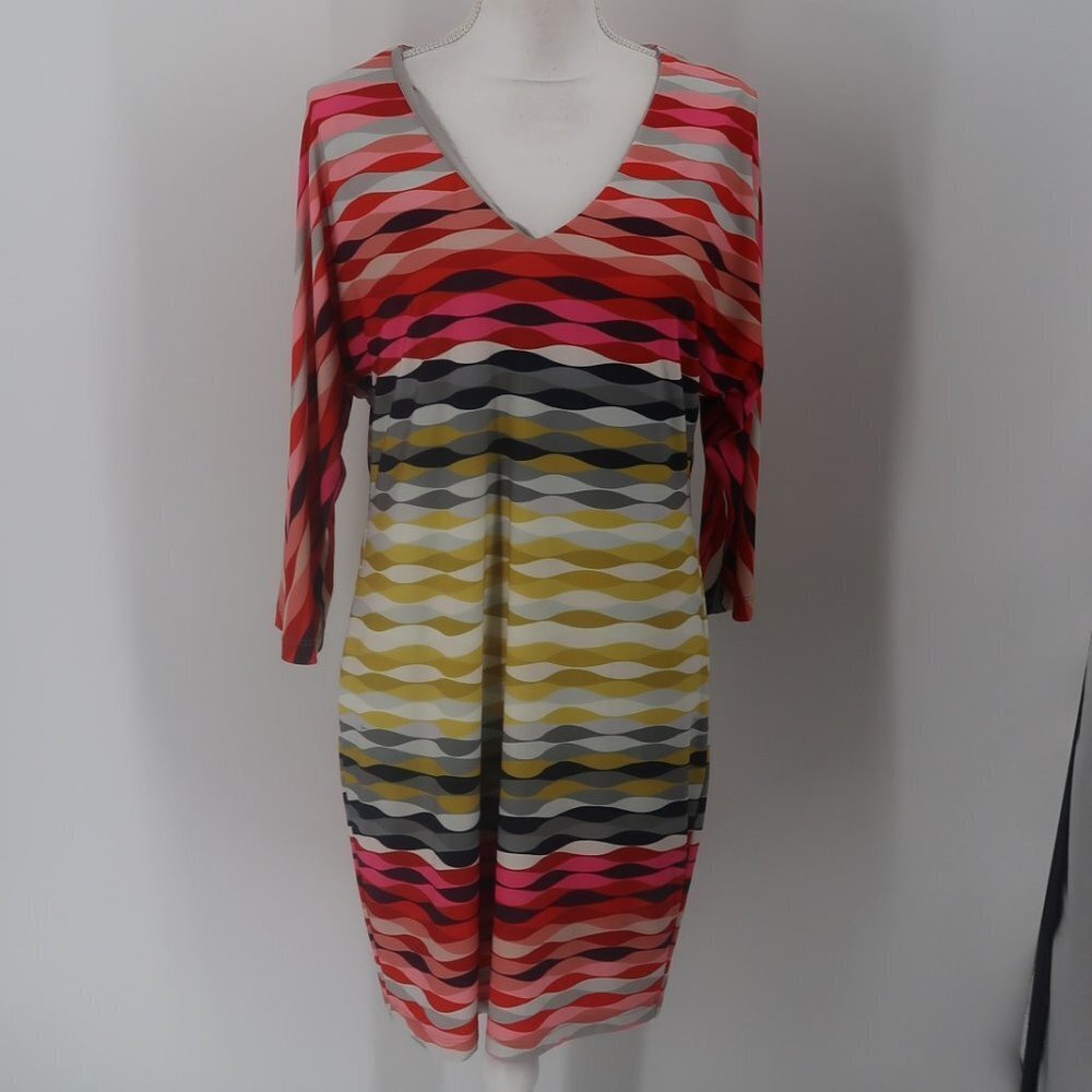Trina Turk Multicolored Dress Size 8 - Picture 1 of 7
